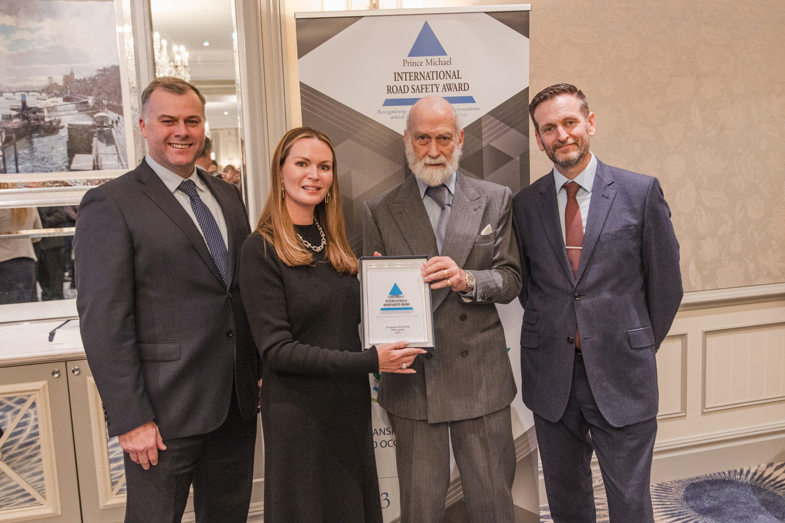 FM Conway Wins Prestigious Prince Michael International Road Safety Award thumbnail