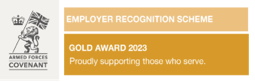 Employer Recognition Scheme Gold award 2023